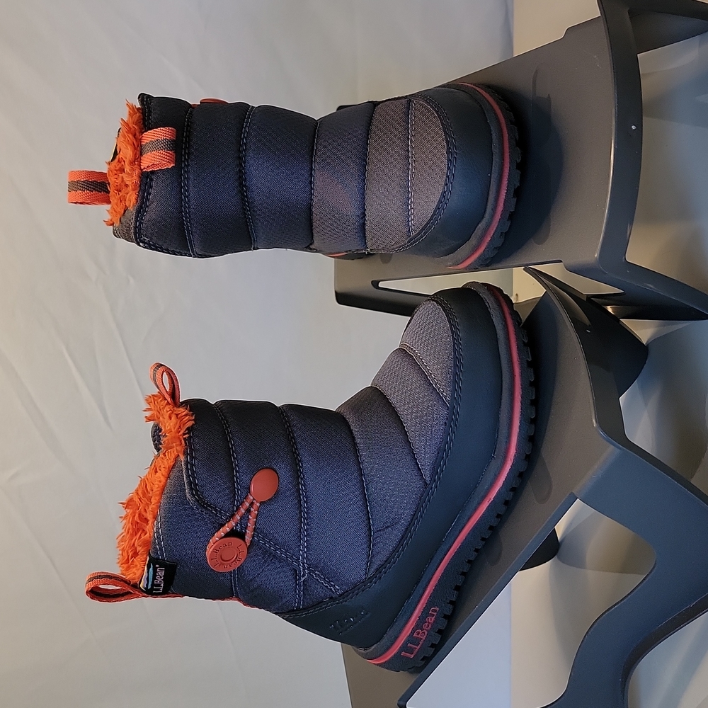 L.L Bean Ultralight Waterproof Insulated Winter Snow Boots Toddler size 8